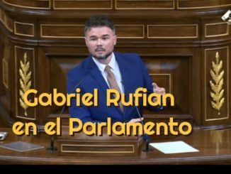 Rufian analiza al partido de la moción de censura con datos públicos