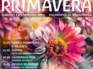 Sábado 25 de mayo, 14.30 h Cahórnega en Villanueva.
